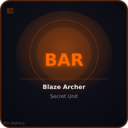 Blaze Archer (Secret) Normal Adopt Me pet