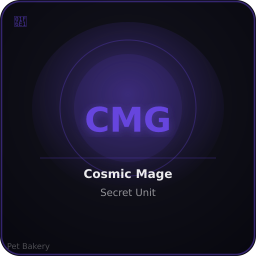 Cosmic Mage (Secret) Normal Adopt Me pet
