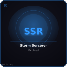 Storm Sorcerer (Evolved) Normal Adopt Me pet
