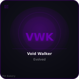 Void Walker (Evolved) Normal Adopt Me pet