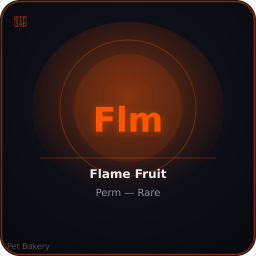 Flame Fruit (Perm) Normal Adopt Me pet