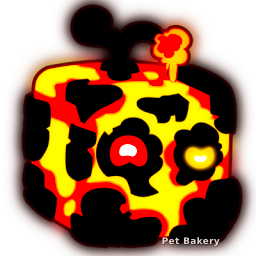 Magma Fruit (Perm) Normal Adopt Me pet