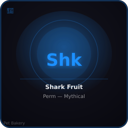 Shark Fruit (Perm) Normal Adopt Me pet