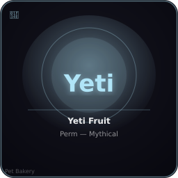 Yeti Fruit (Perm) Normal Adopt Me pet