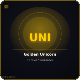 Golden Unicorn (CS) Normal Adopt Me pet