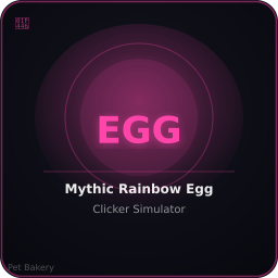 Mythic Rainbow Egg Normal Adopt Me pet