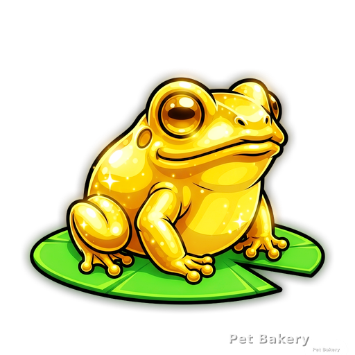 Golden Frog Normal Adopt Me pet