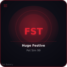 Huge Festive Normal Adopt Me pet