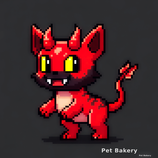 Pixel Demon Normal Adopt Me pet