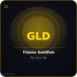 Titanic Goldfish Normal Adopt Me pet